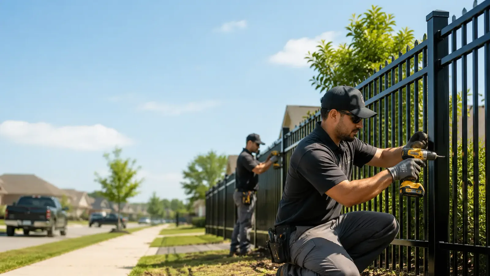 Metal Fence Installation in Winchester, IL